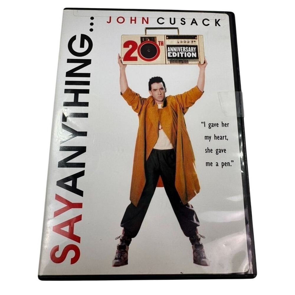Say Anything… (DVD, 2009) 20th Anniversary Edition Sealed John Cusack Widescreen